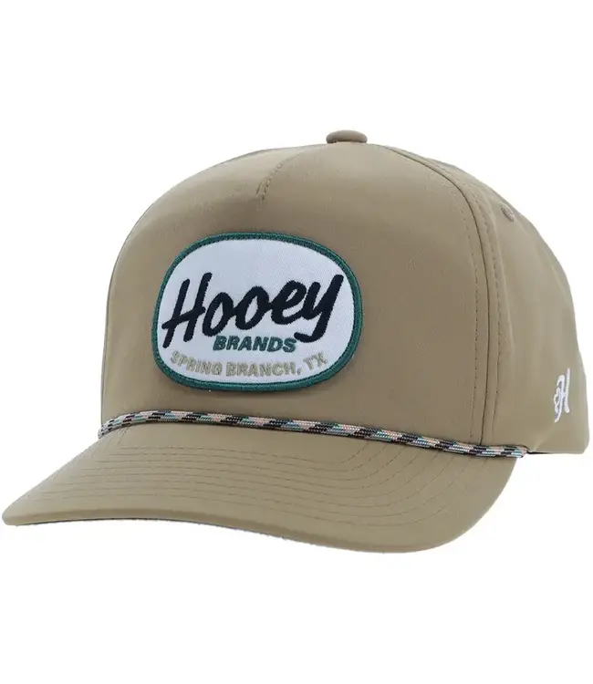 "LOCAL" HAT- TAN W/WHITE/BLACK PATCH