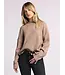 LANA SWEATER- HEATHER MOCHA