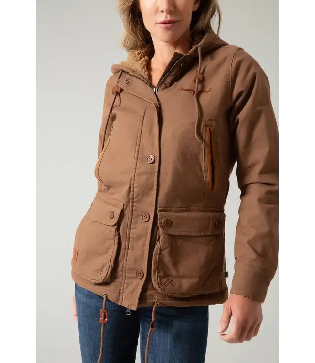 AWA JACKET- WORK WEAR BROWN