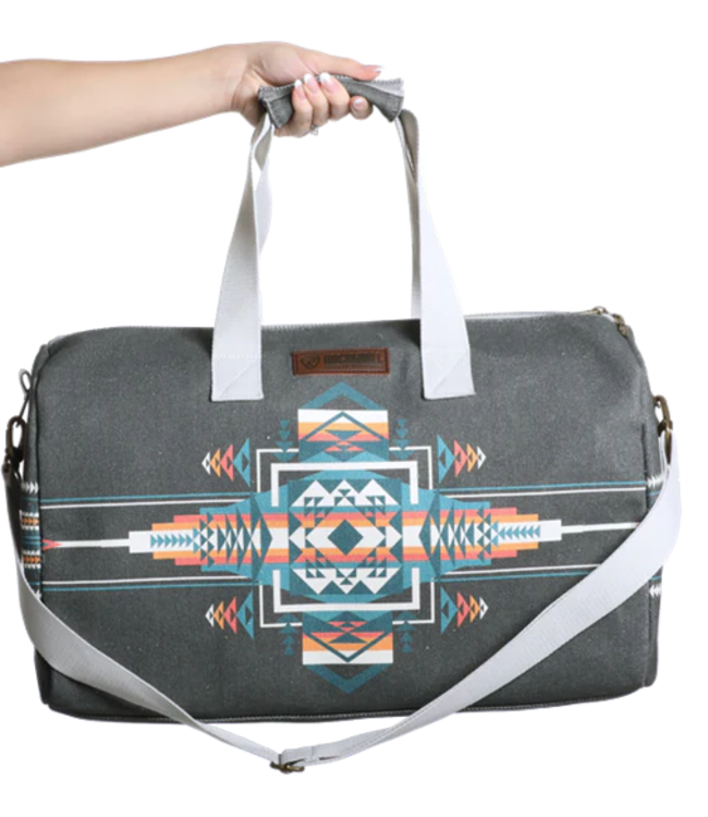 BU43X05017 ROCK ROLL AZTEC PRINT DUFFLE BAG A Bit of Tack
