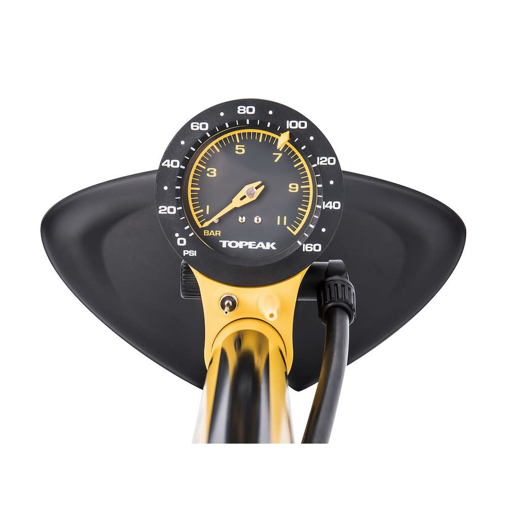 Topeak TOPEAK JoeBlow Sport III pompe à pied (maximum 160 PSI) Jaune