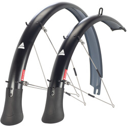 Axiom AXIOM Flascheguard ensemble de garde-boue avant/arrière 700C x 60 mm (700/60)