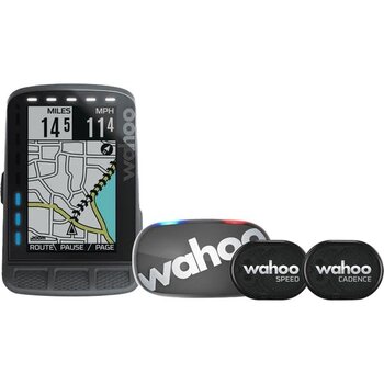 Wahoo WAHOO Elemnt Roam 2 ensemble ordinateur de vélo GPS + capteurs cadence & vitesse + moniteur de fréquence cardiaque