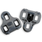 Look LOOK Kéo Cleat Cales pour vélo de route GRIP Grises (4.5 degrés)