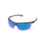 Suncloud Optics SUNCLOUD Zephyr lunettes Noir mat/Bleu miroir polarisé