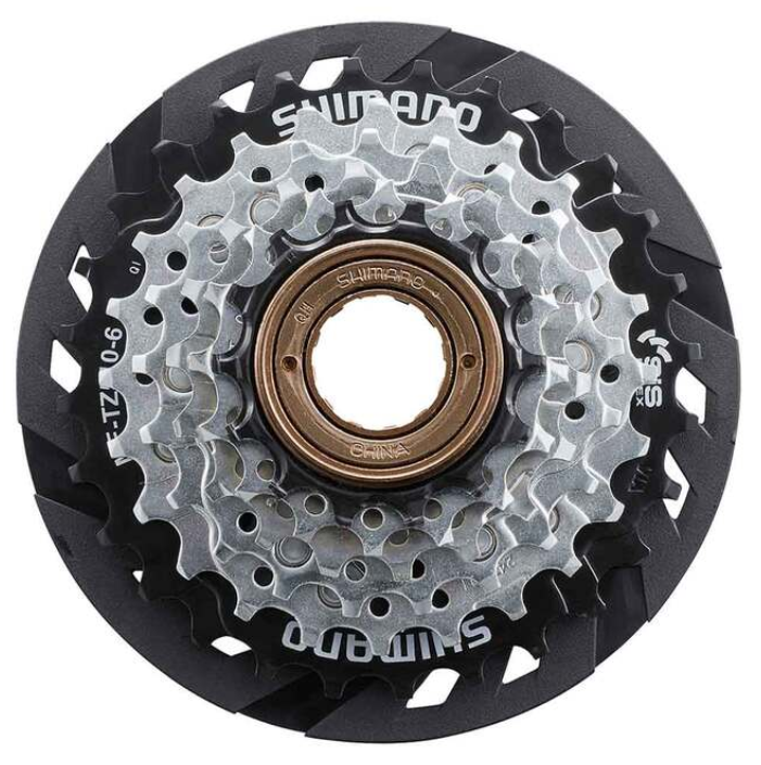 Shimano MF-TZ510-6-CP Multi-Speed Freewheel - 6-Speed, 14-28t