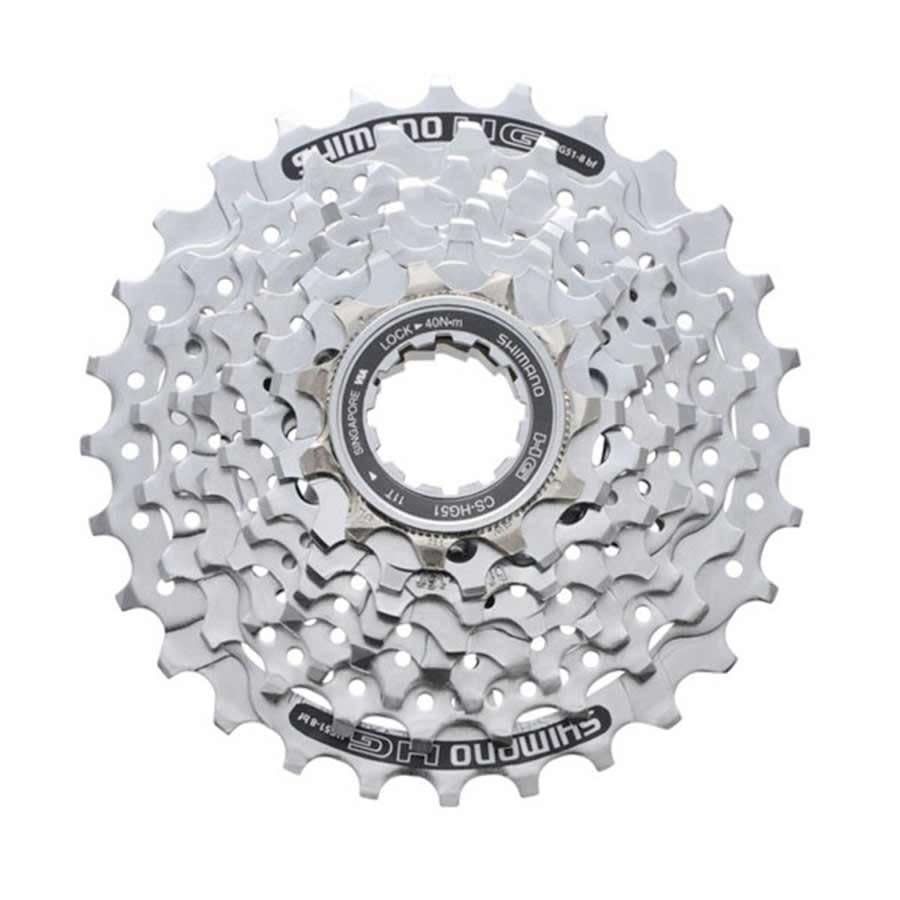 Shimano SHIMANO Cassette Sprocket CS-HG51, 8 Vitesses 11-13-15-17-19-21-24-