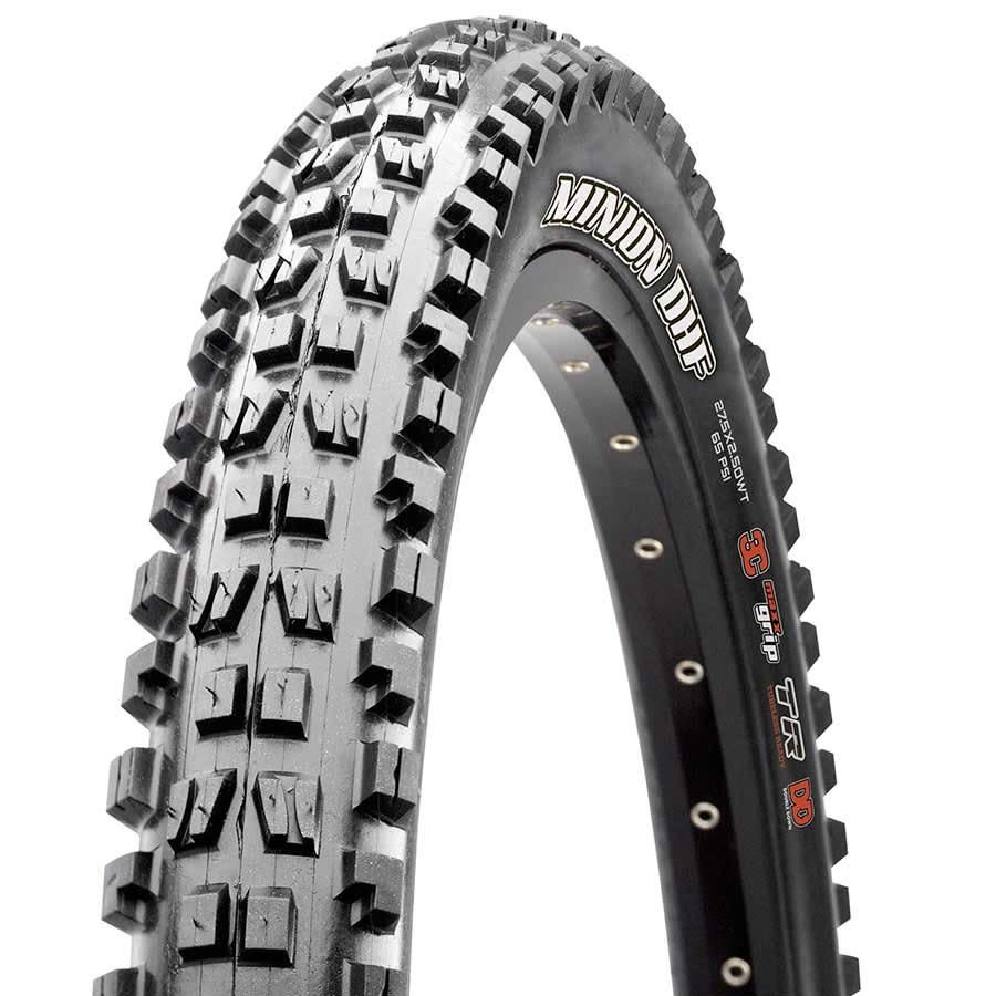 Maxxis MAXXIS Minion DHF pneu vélo de montagne 24x2.40" 3C Maxx Grip 60TPI Noir avec tringle rigide