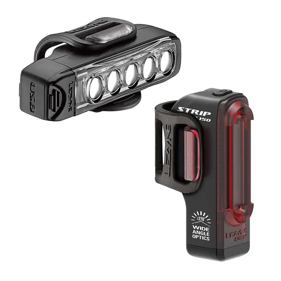 Lezyne LEZYNE Strip Drive ensemble de lumière Noir