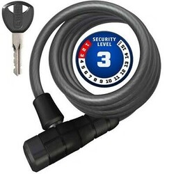 Abus ABUS Primo 5510K Câble avec serrure à clé 10mm x 180cm (12mm x 5.9')