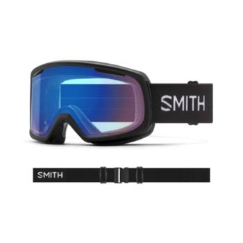 Smith Optics SMITH Riot Lunette de ski Unisexe Noir /Chromapop Strom rose/jaune