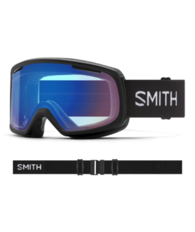 Smith Optics SMITH Riot Lunette de ski Unisexe Noir /Chromapop Strom rose/jaune