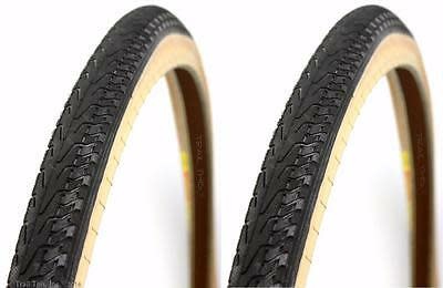 Panaracer PANARACER Pasela pneu de vélo hybride 27x1-1/8W Noir / Tan