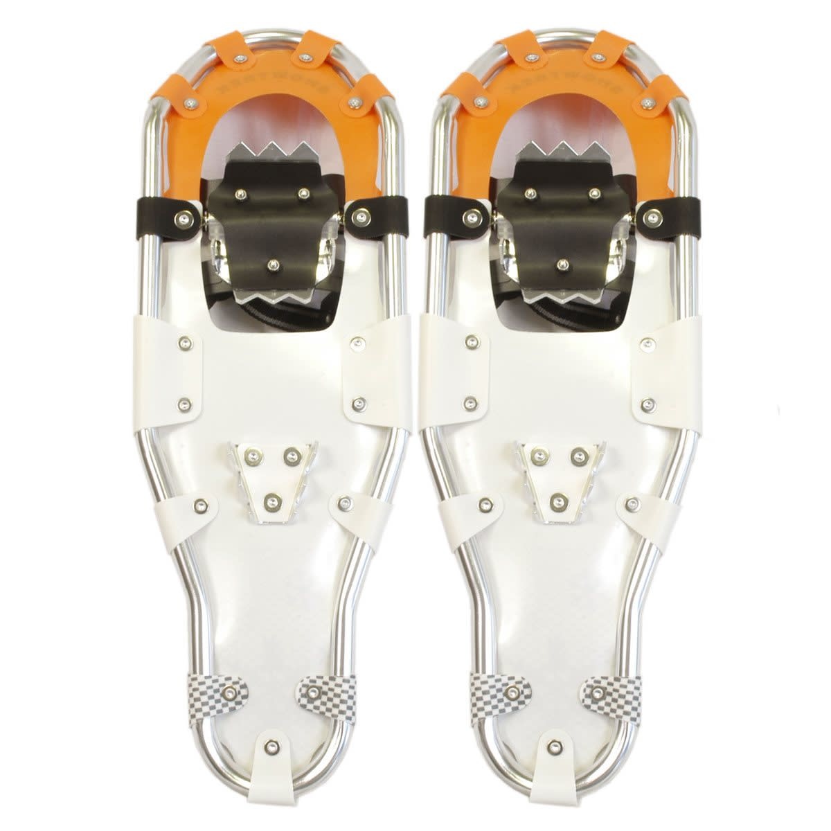 SNOWTREK SNOWTREK Raquette à Neige pour Adulte Blanc / Orange (25 pouces)
