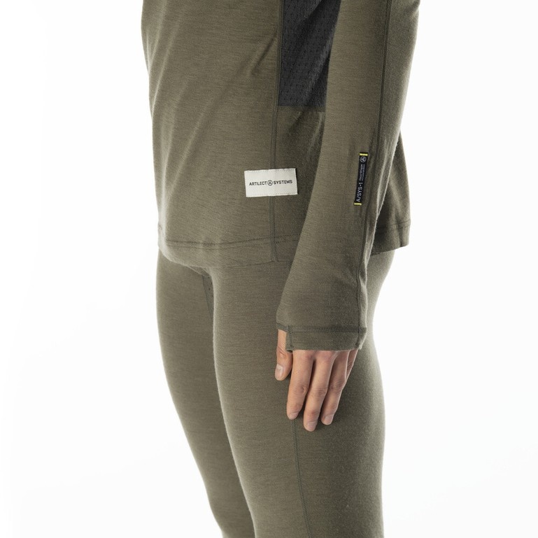 Artilect ARTILECT Boulder Chandail  1/4 zip  Mérino homme