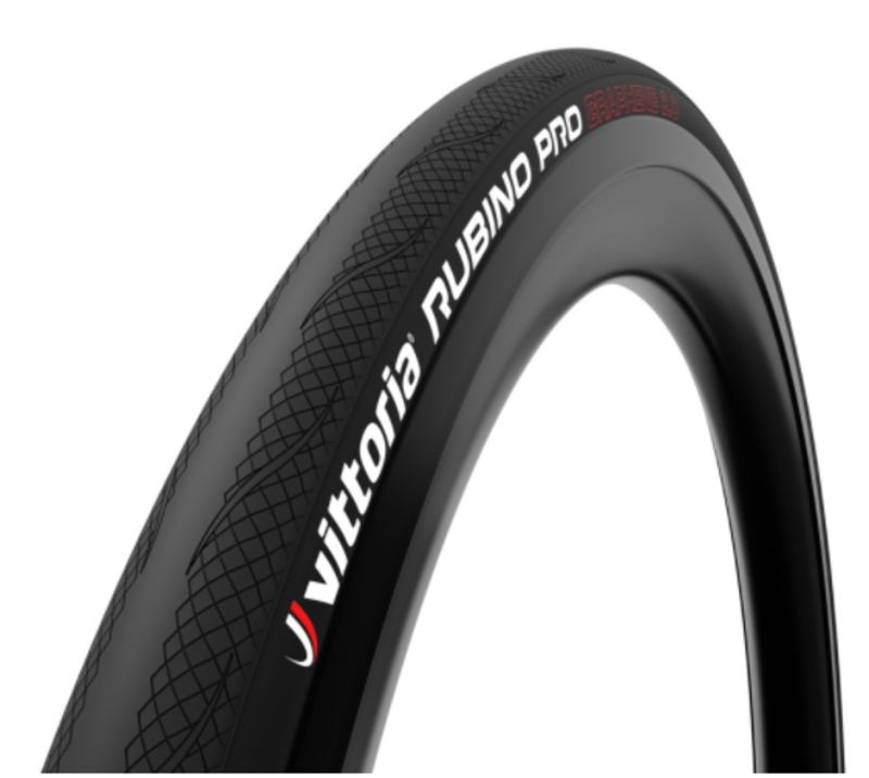 Vittoria VITTORIA Rubino Pro pneu de vélo de route (700 x 28c) Graphene 2.0 Noir