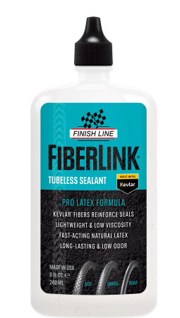 Finish Line FINISHLINE Fiberlink scellant sans chambre pour pneus (8 oz)