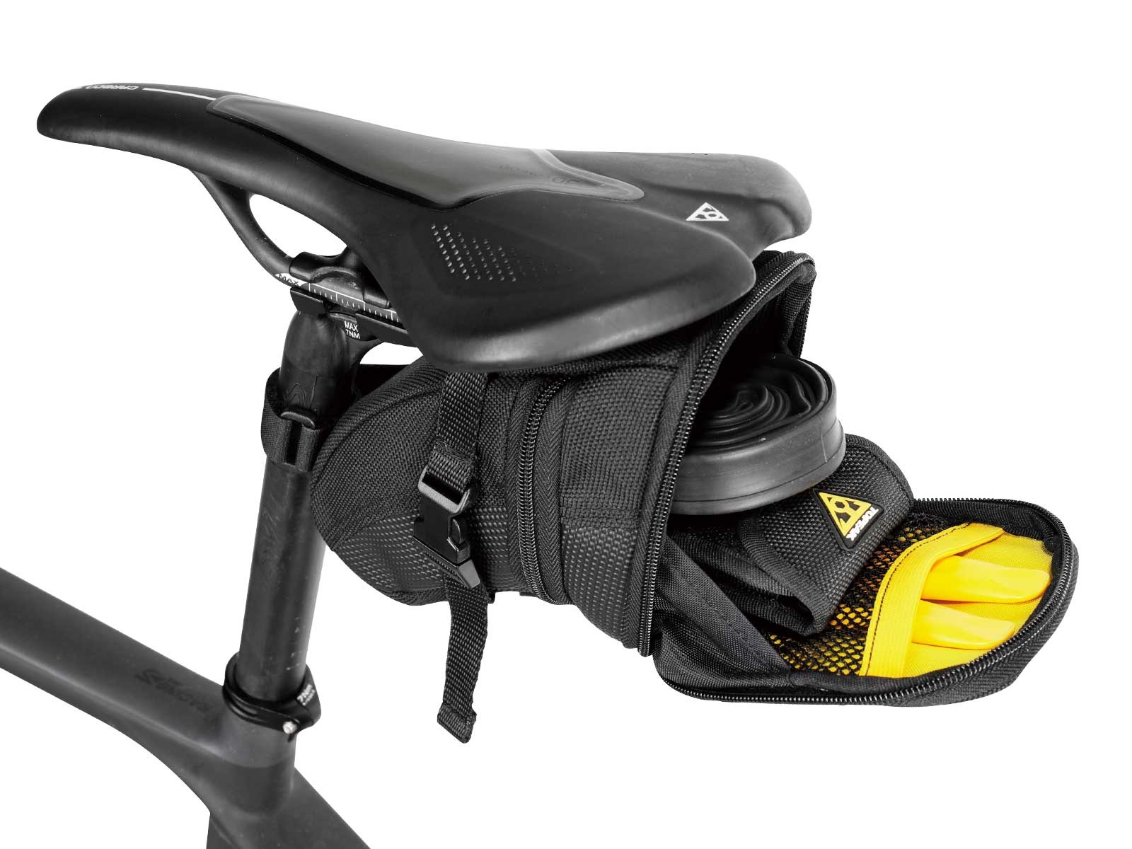 Topeak TOPEAK  Aero Wedge sac de selle quick-clip Noir L