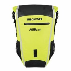 Oxford OXFORD Aqua B25 Sac à dos et porte-bagage de vélo Jaune fluo