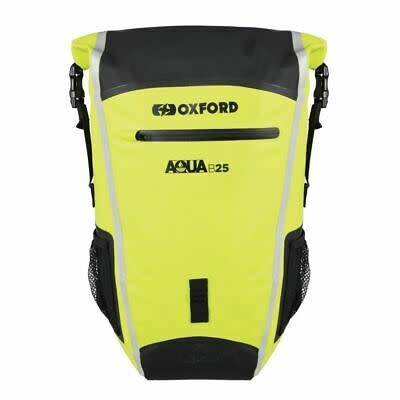 Oxford OXFORD Aqua B25 Sac à dos et porte-bagage de vélo Jaune fluo