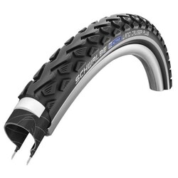 Schwalbe SCHWALBE Land Cruiser pneu de vélo hybride 26x2.0" Noir