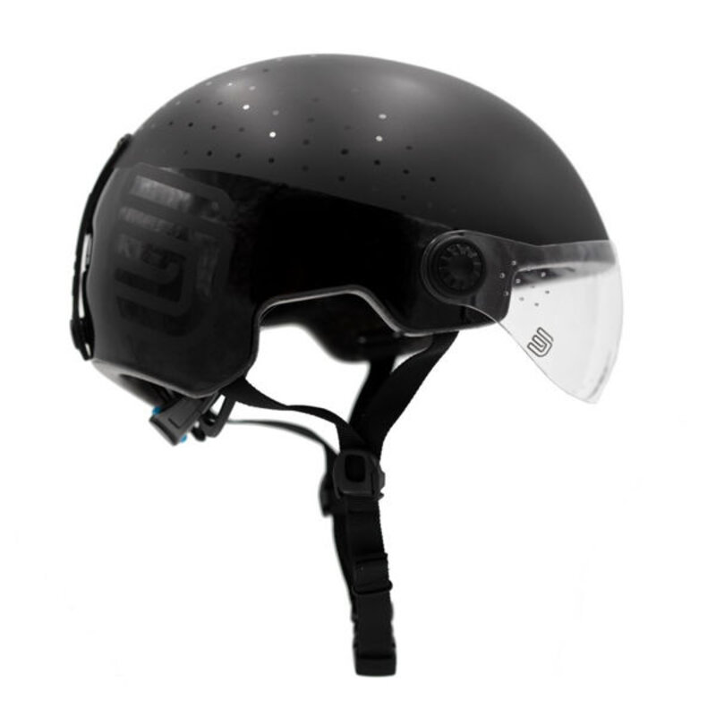 Blivet BLIVET Koll casque pour Fatbike avec visière Unisexe Noir