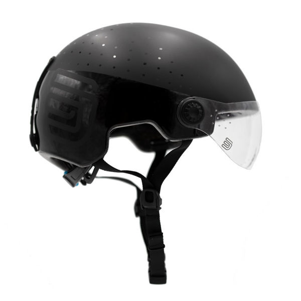 Blivet BLIVET Koll casque pour Fatbike avec visière Unisexe Noir