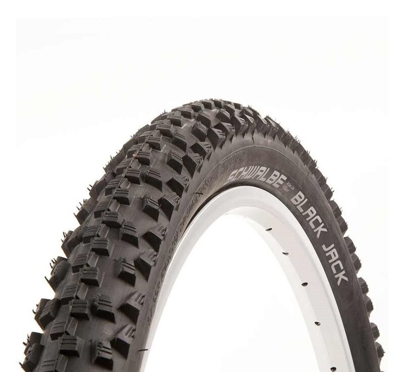 Schwalbe SCHWALBE Black Jack pneu de vélo de montagne junior (24 x 1,90") Noir