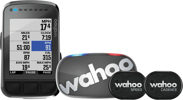 Wahoo WAHOO Elemnt Bolt V2 ensemble ordinateur GPS + Capteurs Cadence, Vitesse &  Cardiaque