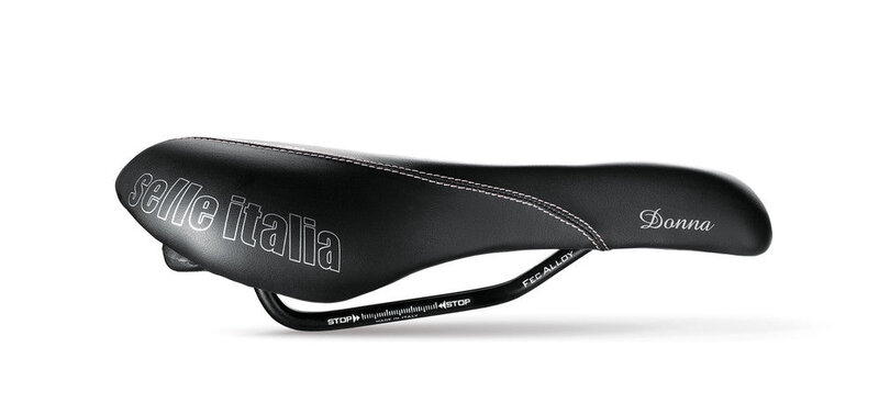Selle Italia SELLE ITALIA Donna selle de vélo performance pour femmes (270 x 168 mm, 345 g) Noir