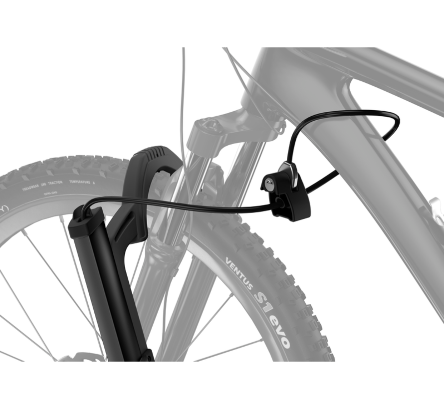 Thule THULE T2 Pro XTR pour 2 vélos 2 pouces plateforme support d'auto pour l'attelage