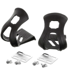 Evo EVO Cales-pieds doubles sans courroie Noir