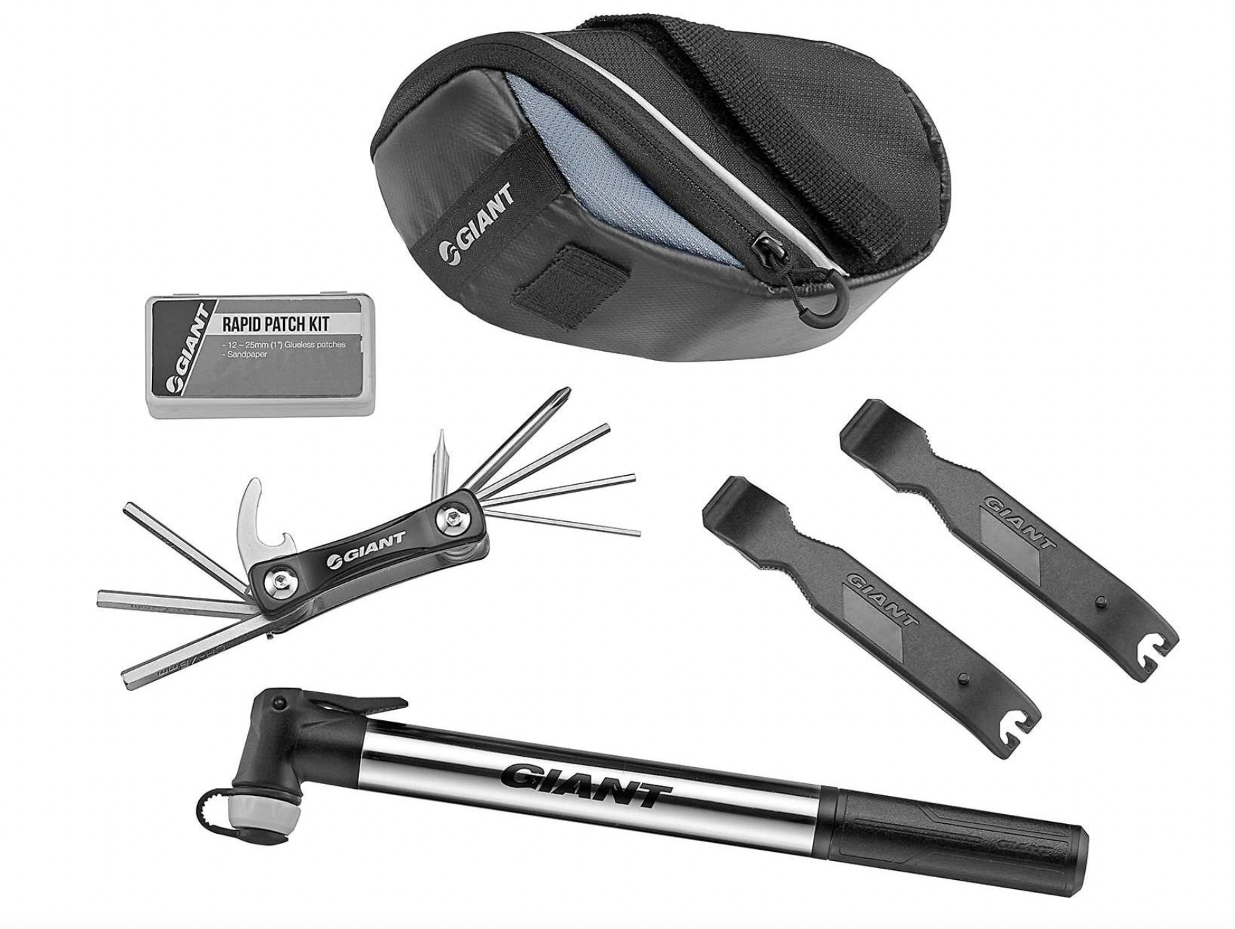 Giant GIANT Combo Kit de réparation CO2 (Ratchet/Hex/Wallet)