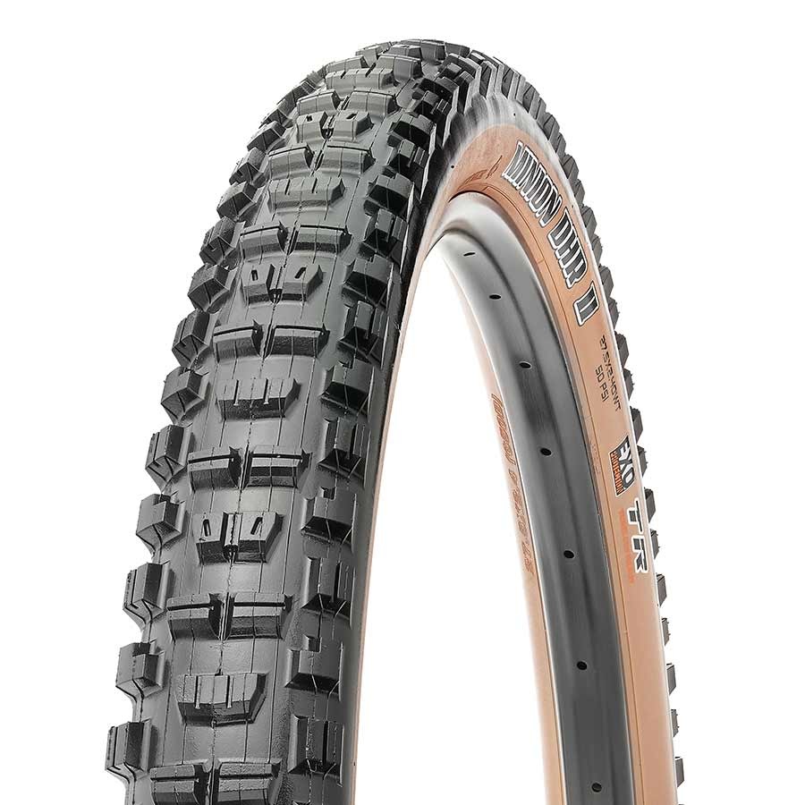 Maxxis MAXXIS Minion DHR II pneu vélo de montagne 27.5x2.40WT Pliable Tubeless Exo 60TPI Flanc Beige