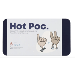 Hot Poc. HOT POC chauffe-mains Format Régulier Réutilisables accessoires de ski