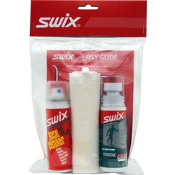 Swix SWIX Trousse d'entretien de skis sans fartage (inclus Easy Glide, Nettoyant de base et Fiberlene)