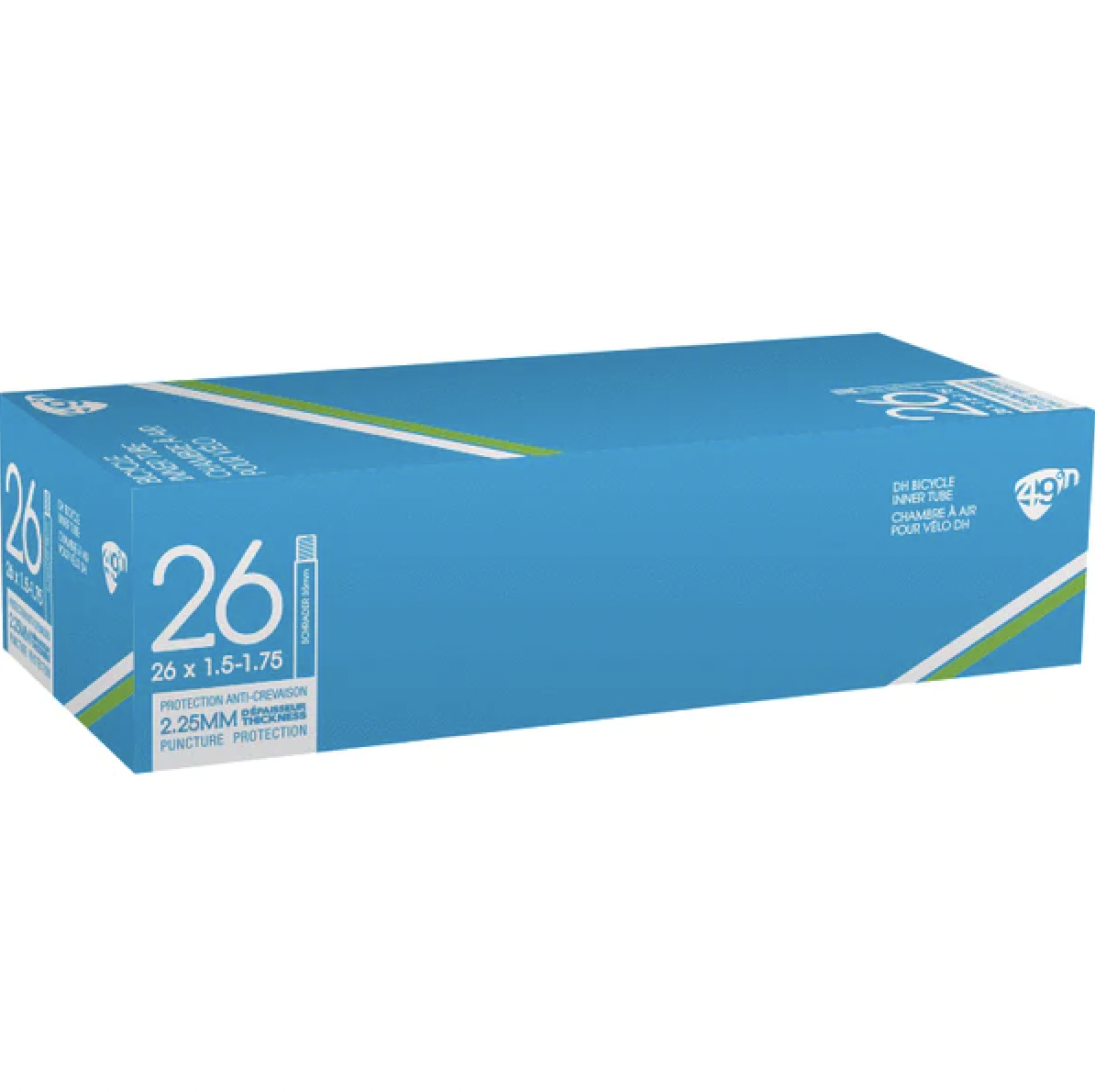 49N 49N 26 x 1.5-1.75  Chambre à air presta 33 mm