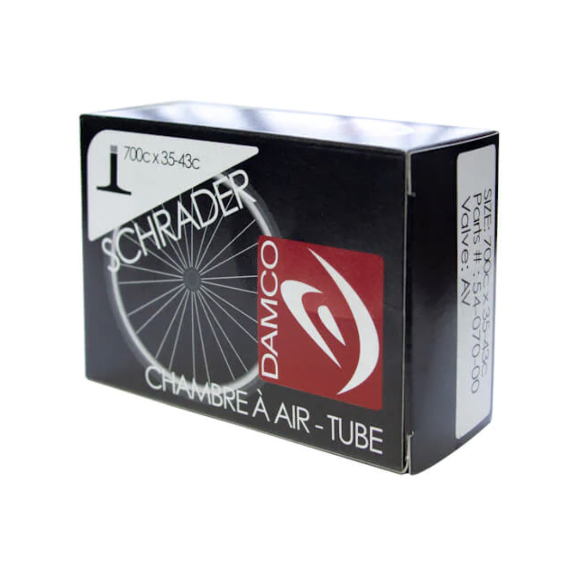 Damco DAMCO chambre à air Schrader (700 x 35/43c, AV)