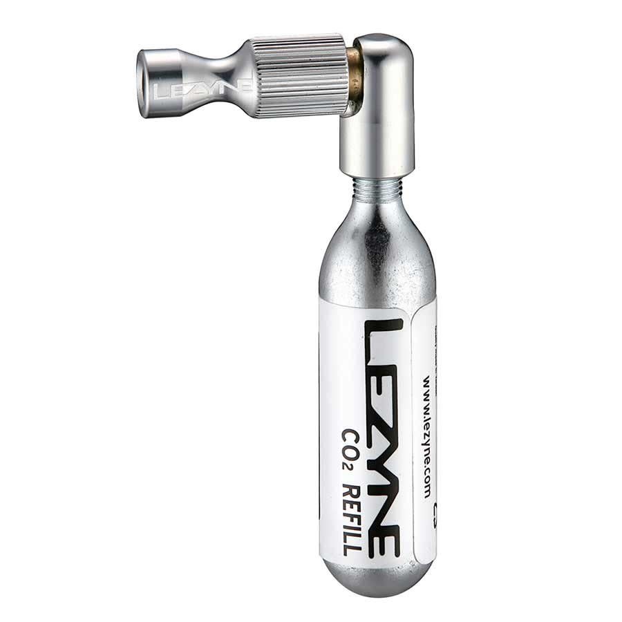 Lot De 5 Cartouches CO2 Lezyne 25g Filetées - Argent - Pour Gonfleur Vélo