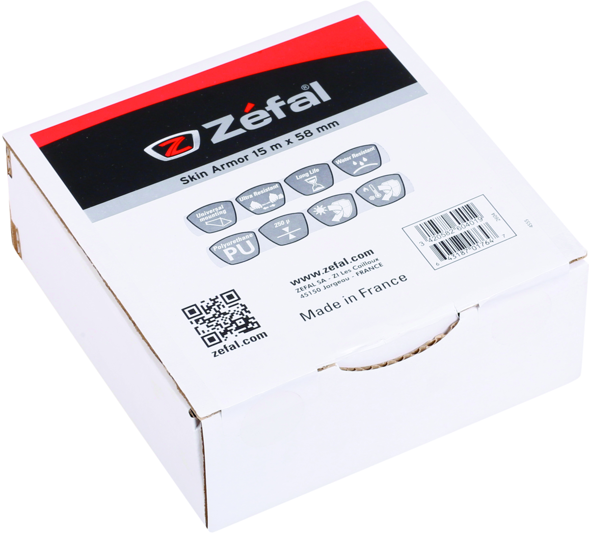 Zéfal ZEFAL Skin Armor Roll ruban de protection pour cadre (15 mm (Lo) x 58 mm (La), vendu au mètre)