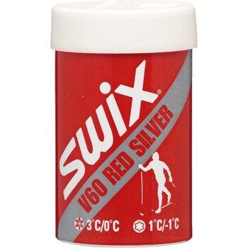 Swix SWIX V60 cire pour ski (Température +1 à -1 degrés) Rouge