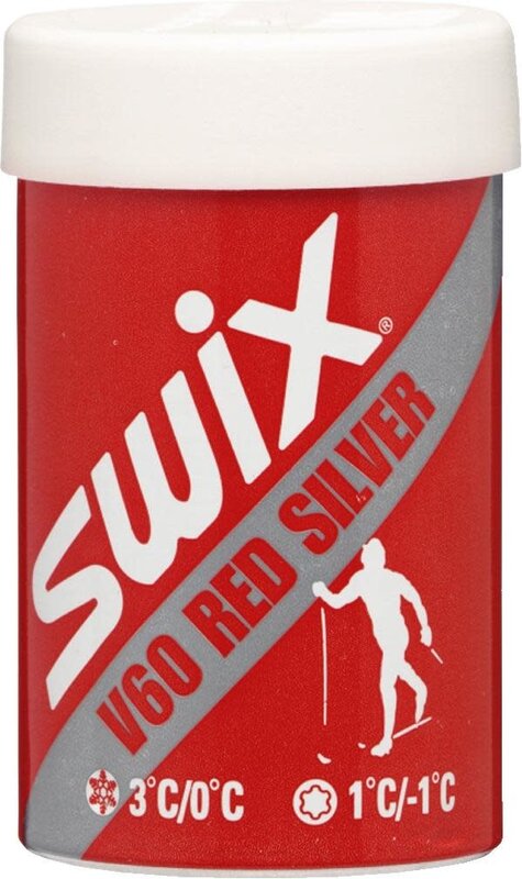 Swix SWIX V60 cire pour ski (Température +1 à -1 degrés) Rouge