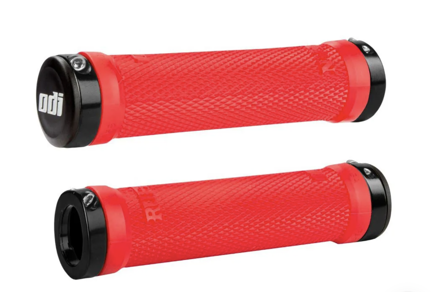 Odi ODI Ruffian MTB Lock-On Bonus Pack poignées Rouge Vif / Noir
