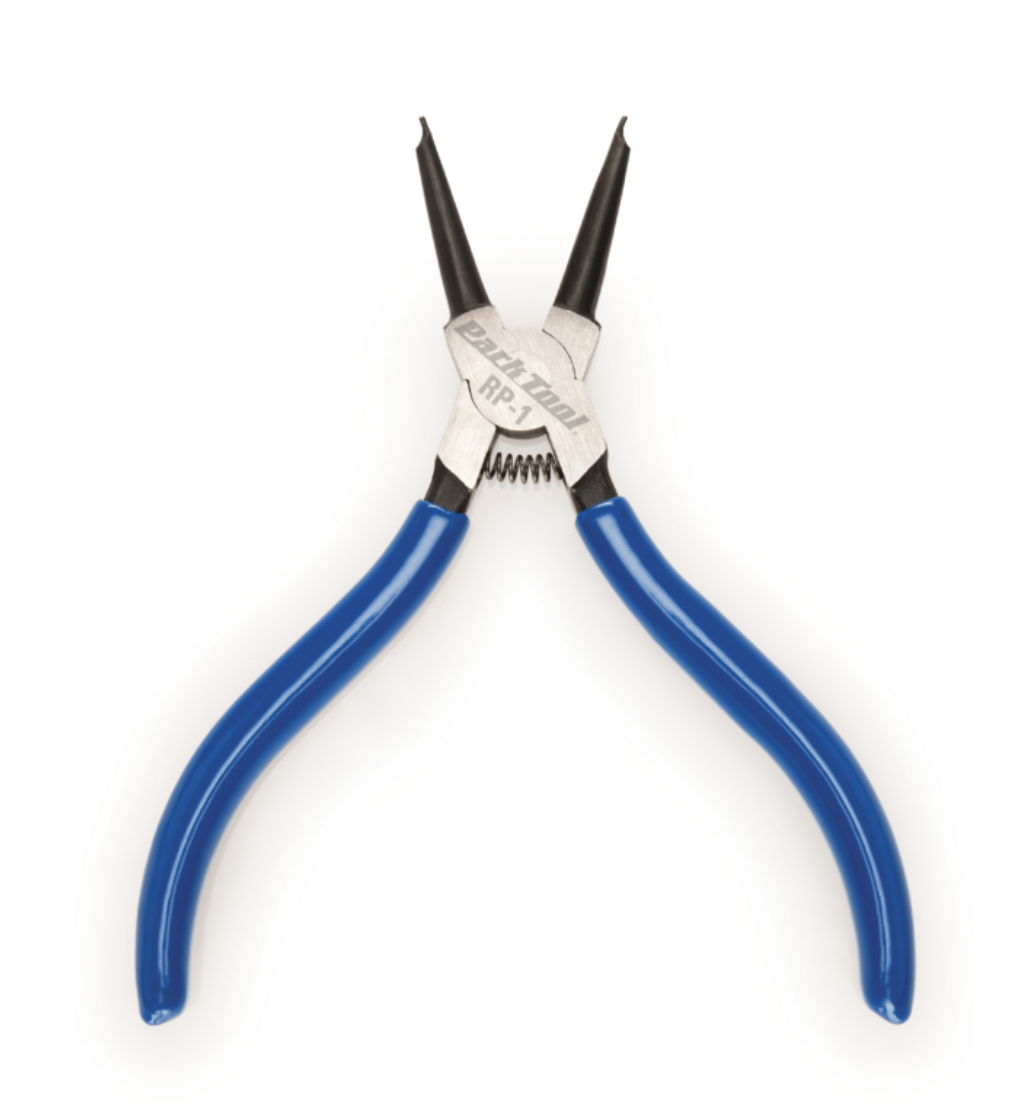 Park Tool PARK TOOL RP-1 Pince pour anneau élastique 0.9mm droit interne
