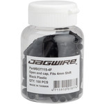 Jagwire JAGWIRE  embout de gaine en plastique (4 mm, bouteille de 100) Noir