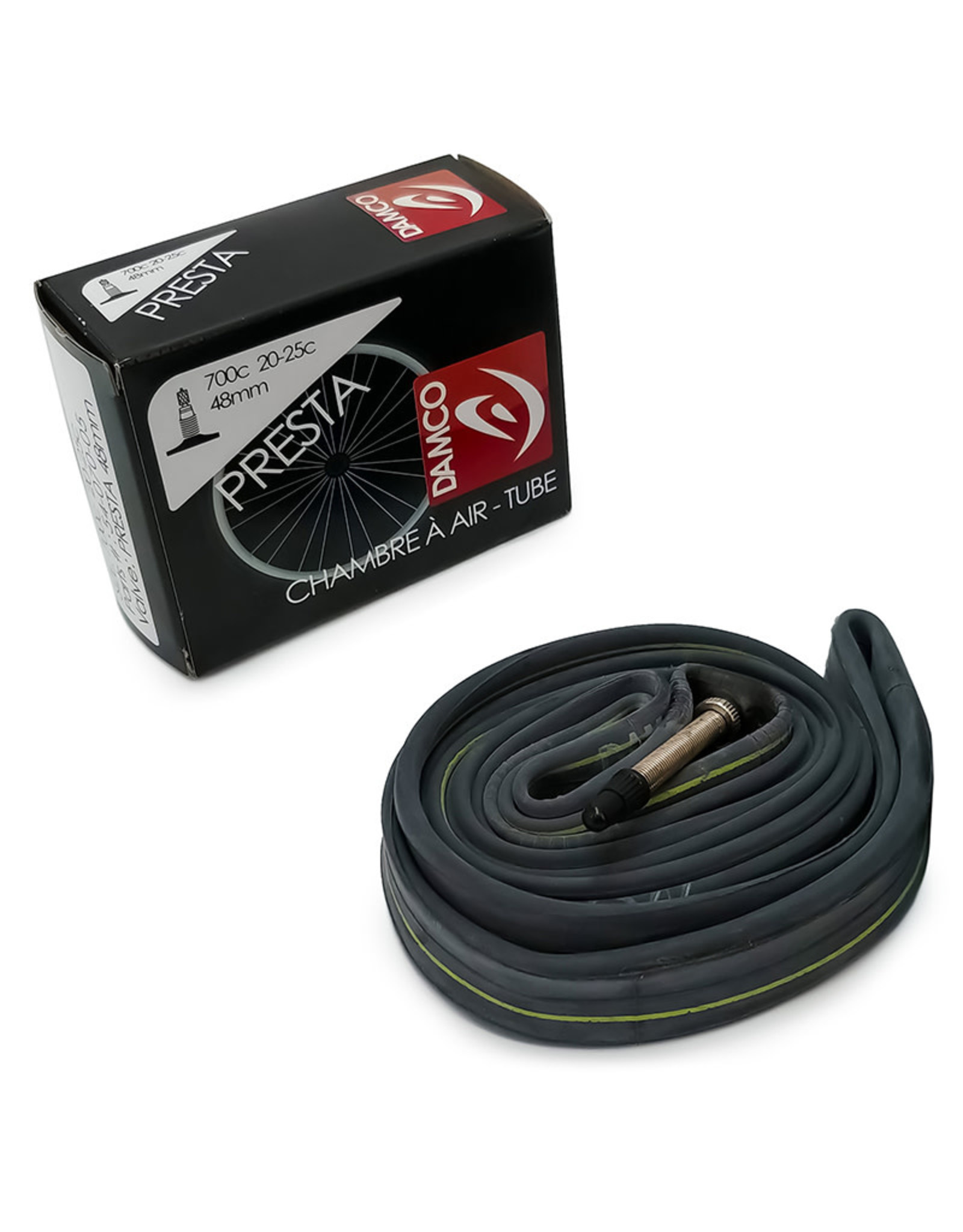 Damco DAMCO chambre à air Presta (700 x 20-25'', 48 mm)