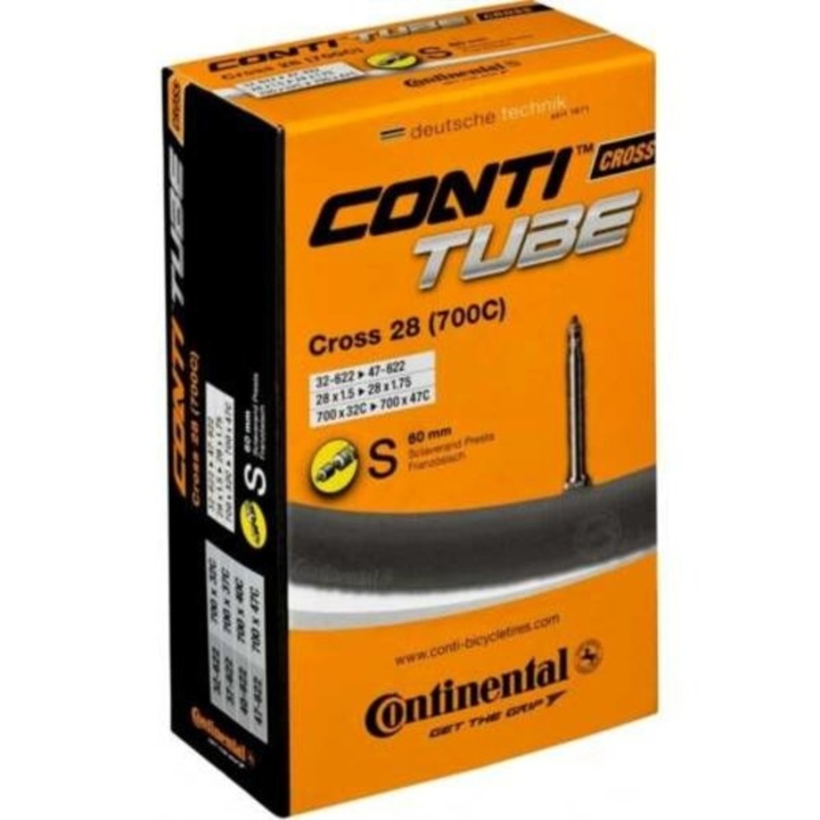 Continental CONTINENTAL Tube 700 x 32-47 PV 42mm CX - 160g