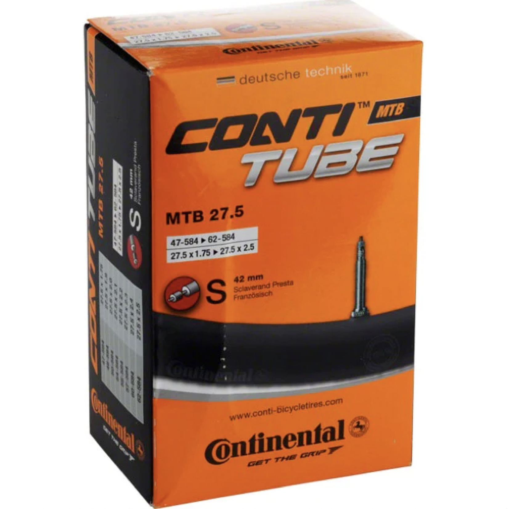 Continental CONTINENTAL Tube 27.5 x 1.75-2.5 - PV 42mm - 210g