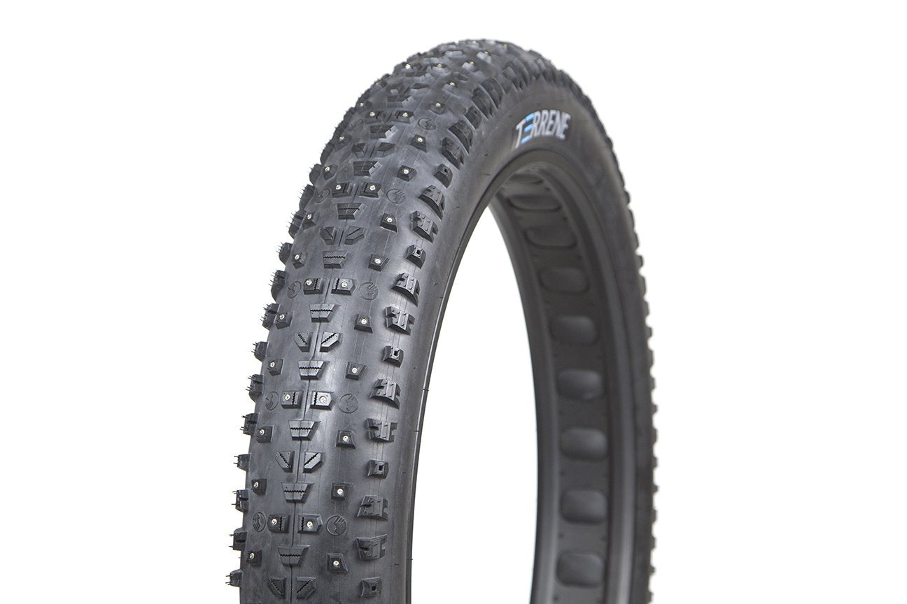 Terrene TERRENE Yippee Ki Yay Light pneu de vélo Fat Bike 27,5 x 4,3" Clouté 120TPI