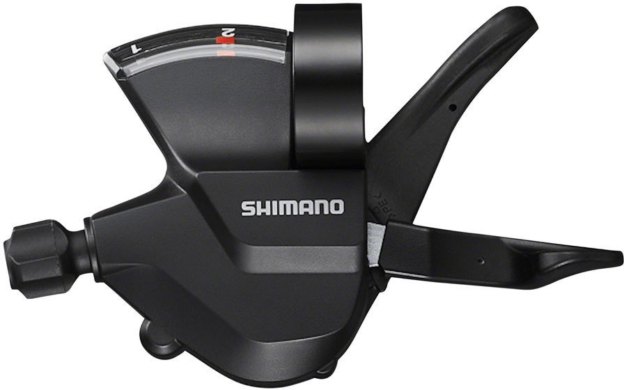 Shimano SHIMANO SL-M315-2L Levier de vitesses Gauche 2 vitesses RapidFire Plus avec Optical display